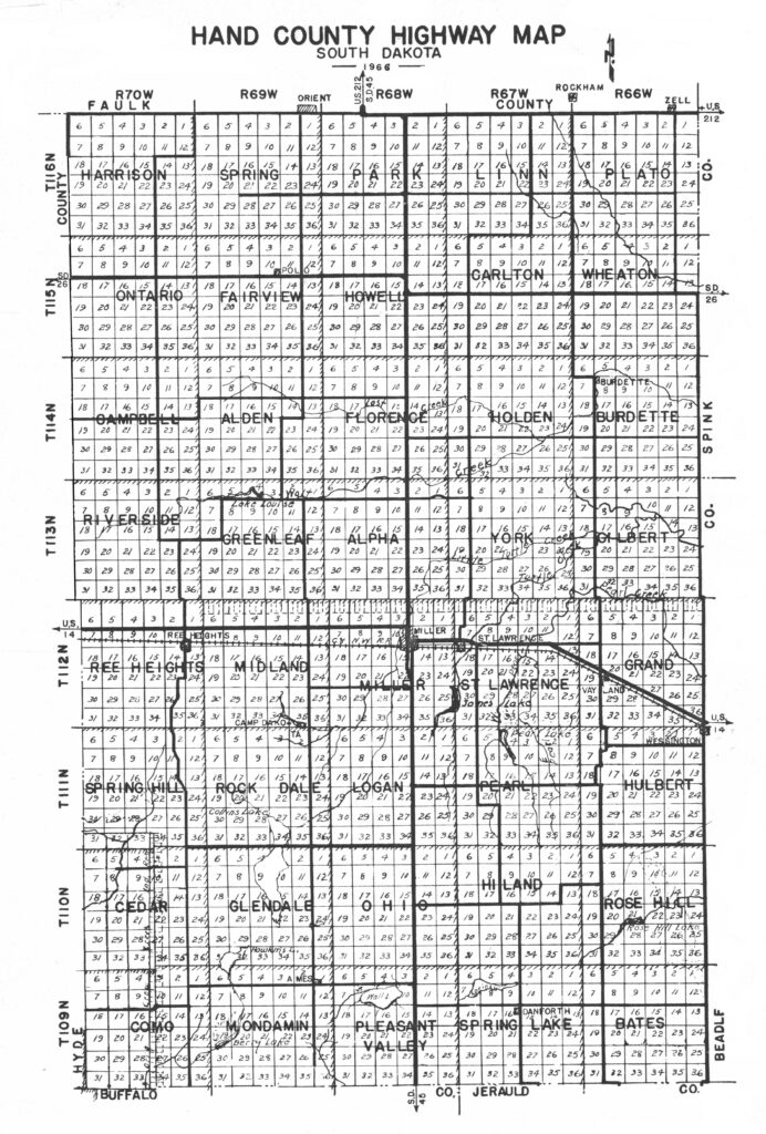 Highway Department Hand County, South Dakota